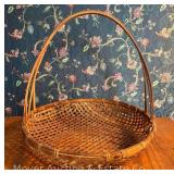 Gathering Basket, Antique, 14'w