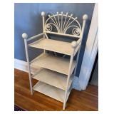 4-Tier Wood Stand, Painted White, 18'x14'x40'h