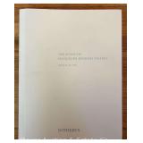 1996 Estate of Jacqueline Kennedy Onassis Sotheby's Auction Catalog, with Results Pages
