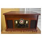 Record Player/Radio/CD Player Combination Unit, 18.5'w