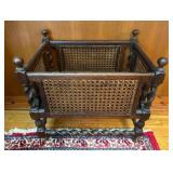 Barley Twist Planter, See Photos for Cane Condition, 19.5'x14'x18.5'h