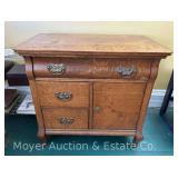Washstand, 3 Drawers and 1 Door, 31'x18'29'h Overall