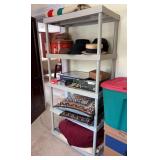 Keter Poly Storage Shelf, 36'x18'x73'h