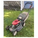 Honda HRX-217 Lawn Mower with Rear Bag, Self-Propelled, Works