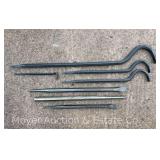 Group of Asst. Pry Bars, Blue-Point, MAC, Etc., 9'-30' Long