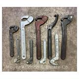 (9) Spanner Wrenches