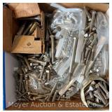 Group of Stainless Steel Nuts and Bolts