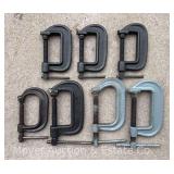 Group of Proto C Clamps