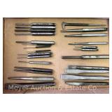 Group of Snap-On Punches and Chisels