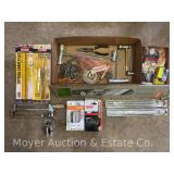 Group of Chainsaw Chains, Parts, Accessories, Etc.