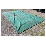 Canvas Tarp, 10ft x 18ft., Good Condition