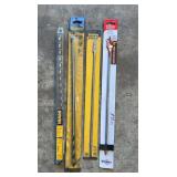 (4) Long Spade and Auger Bits
