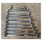 (11) MAC SAE Combination Wrenches, CL Series