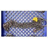 10ft. Choker Chain, with 1/4' Hooks on Both Ends