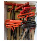Group of T-Handle Allen Wrenches