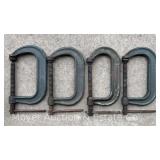 (4) Wilton No. 406 C Clamps