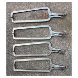 (4) Vise-Grip Locking C Clamps, 24 SP