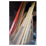 Group of Scrap Wood, Boards, Etc.