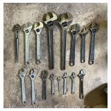 Group of Asst. Crescent Wrenches