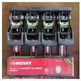 (4) New Husky 1' Ratchet Straps