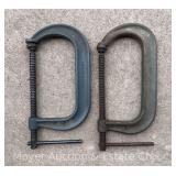 (2) Wilton No. 408 C Clamps
