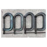 (4) Wilton No. 406 C Clamps