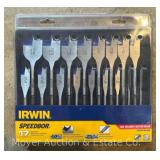New Irwin Speedbor 17 Piece Spade Bit Set