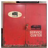 Mighty Service Center 2-Door Metal Cabinet with Contents, 32'x13'x31'h