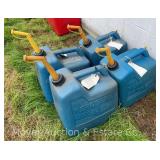 (4) 5 Gallon Kerosene Cans