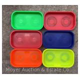 (6) Blue-Point Magnetic Organizers, 9.5'x5.5'