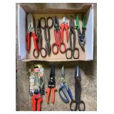 Group of Shears and Snips