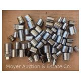 Group of Asst. S-K 3/8' Drive SAE Sockets