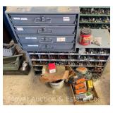Parts Cabinets with Contents, Metric Stock, 20' and 35'w