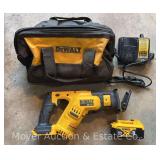 DeWalt Variable Speed Reciprocating Saw, with Battery, Charger, and Bag