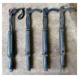 (4) Vintage Nail Pullers