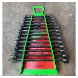 Snap-On Metric Combination Wrench Set, 7-19mm, OSHM Series, with Holder