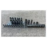 Group of Asst. Craftsman 3/8' Drive Sockets