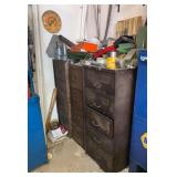 Contents of File Cabinets and Corner: Wire, Cases, Hardware, Etc.