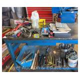 Contents of Workbench: Electrical, Hand Tools, Plumbing, Etc.