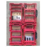 (2) Milwaukee Driver Bit Sets