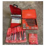Group of MAC Drill Bits, Screw Extractors, Blue Point Screw Extractor, Etc.