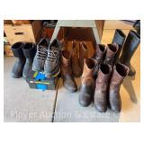 Group of Mens Boots, Most Wolverine