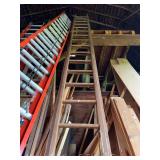 Werner 40ft. Wood Extension Ladder