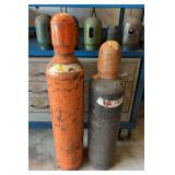 Oxygen and Acetylene Tanks