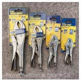 (4) New 'Original' Vise-Grips, Asst. Sizes