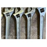 Group of Crescent Tool Crescent Wrenches