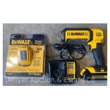 DeWalt LED Hand Held Area Light, with Battery, Charger, and Original Box