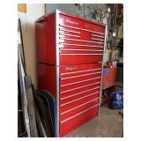 Snap-On Stacking Tool Chest, 2 Pieces, with Casters, 36'x22'x61'h