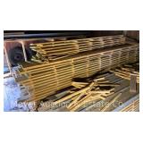 Group of Rough Sawn Lumber, Believed to be Red Oak, 1' Thick, 4'-10' Wide, 12ft. Long