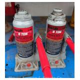 (2) Pro-Lift 6-Ton Bottle Jacks